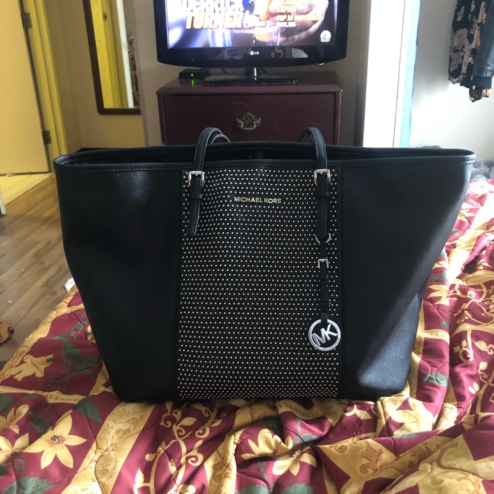 Michael Kors Studded Jet Set